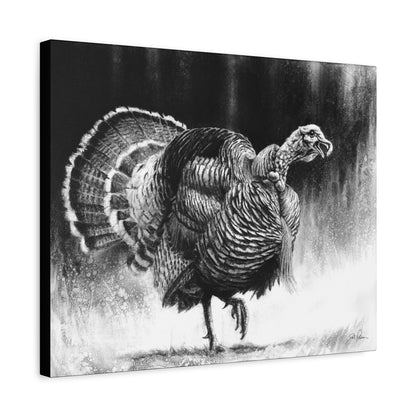 "Gobbler" Stretched Canvas