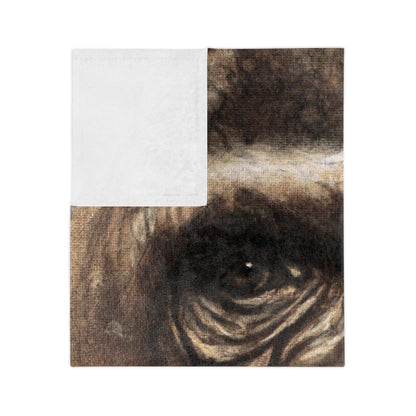 "Gorilla" Velveteen Minky Blanket