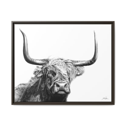 "Highlander" Framed Canvas
