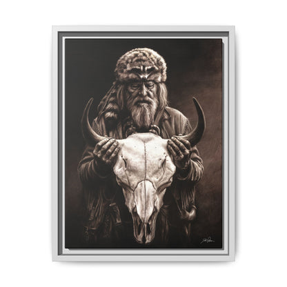 "Legends of the West" Framed Canvas