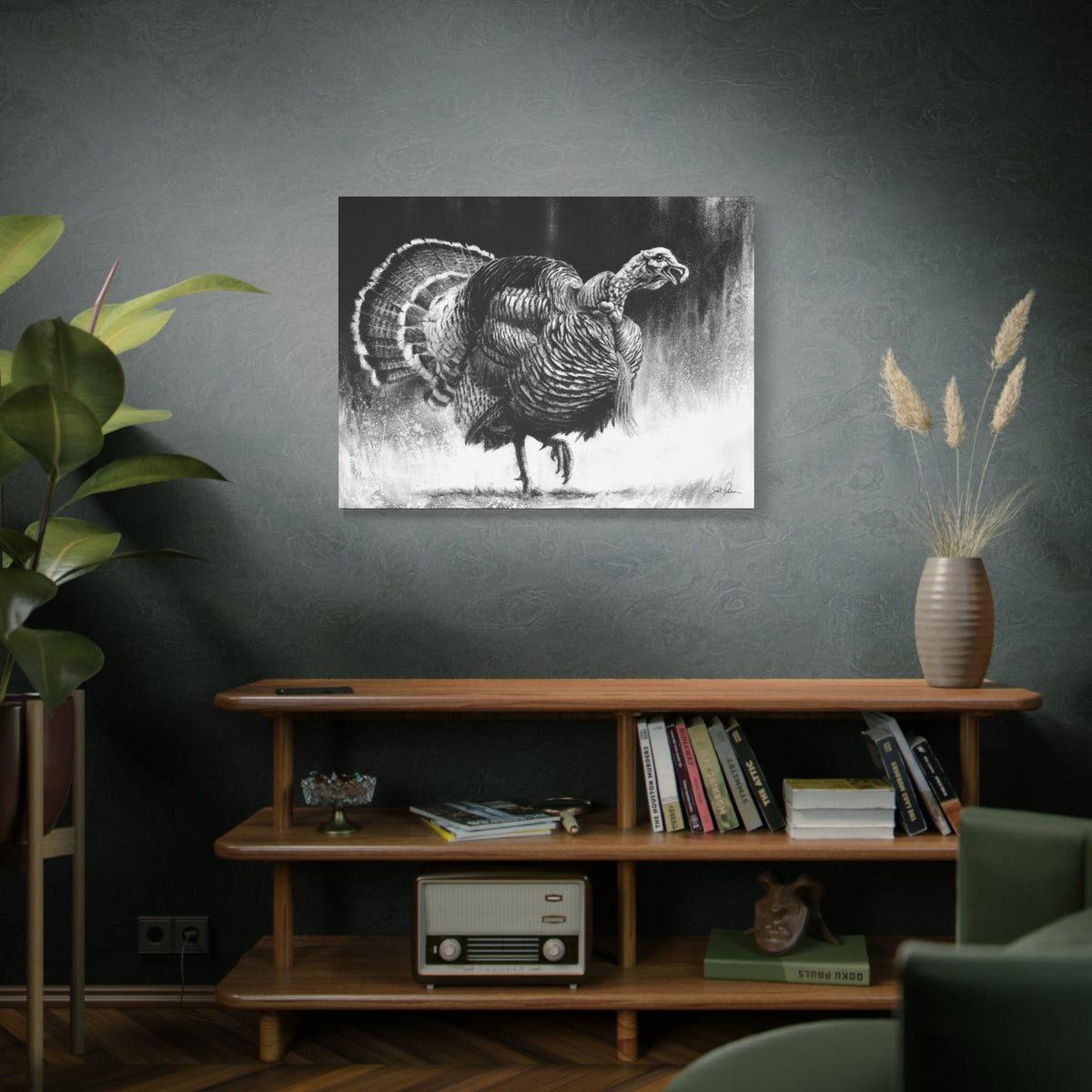 "Gobbler" Stretched Canvas
