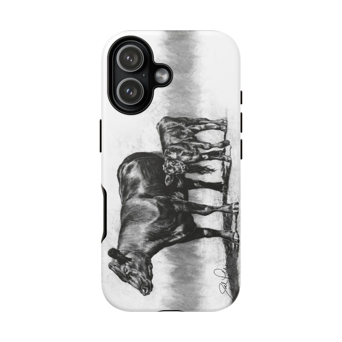 "Mama Cow & Calf" Smart Phone Tough Case