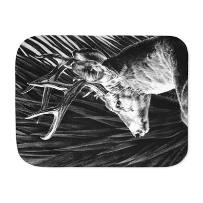 "Coues Buck" Sherpa Blanket.