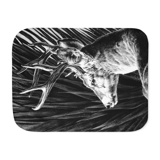 "Coues Buck" Sherpa Blanket.