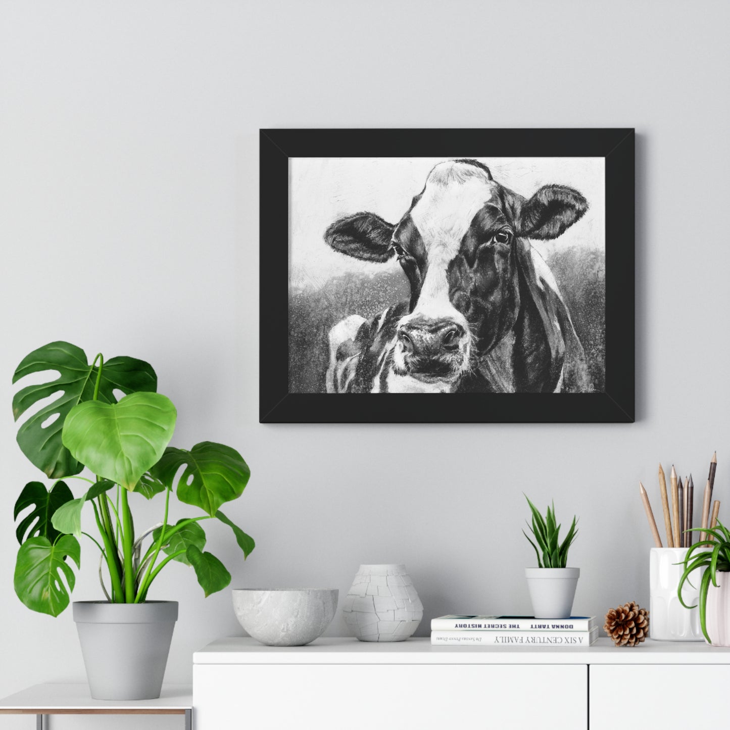 "Holstein" Framed Paper Print