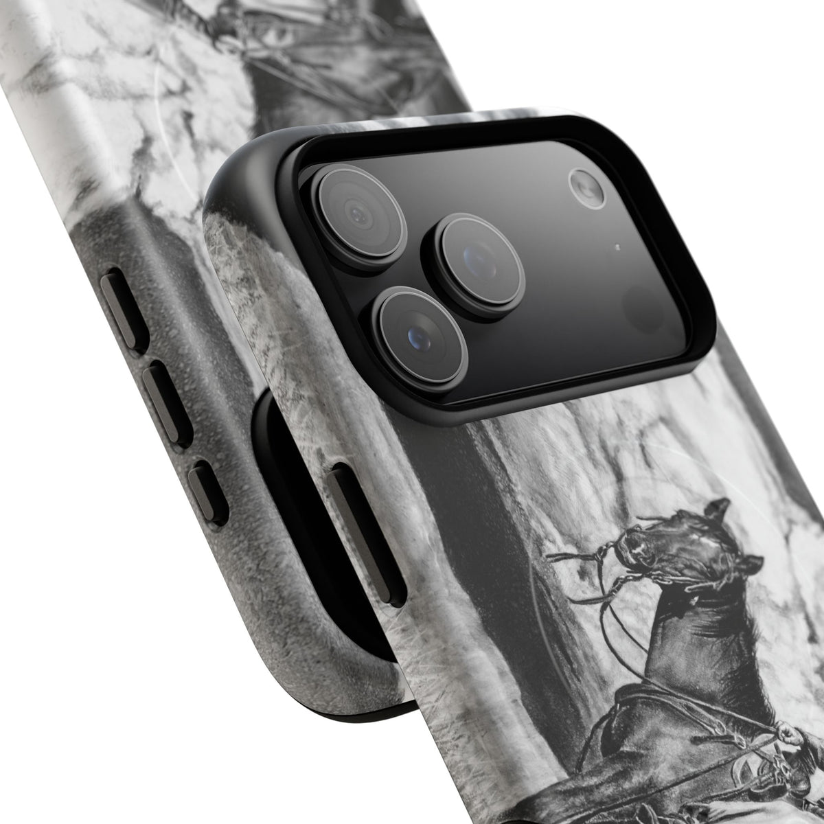 "Looking Back on the Path" Magnetic Tough Case