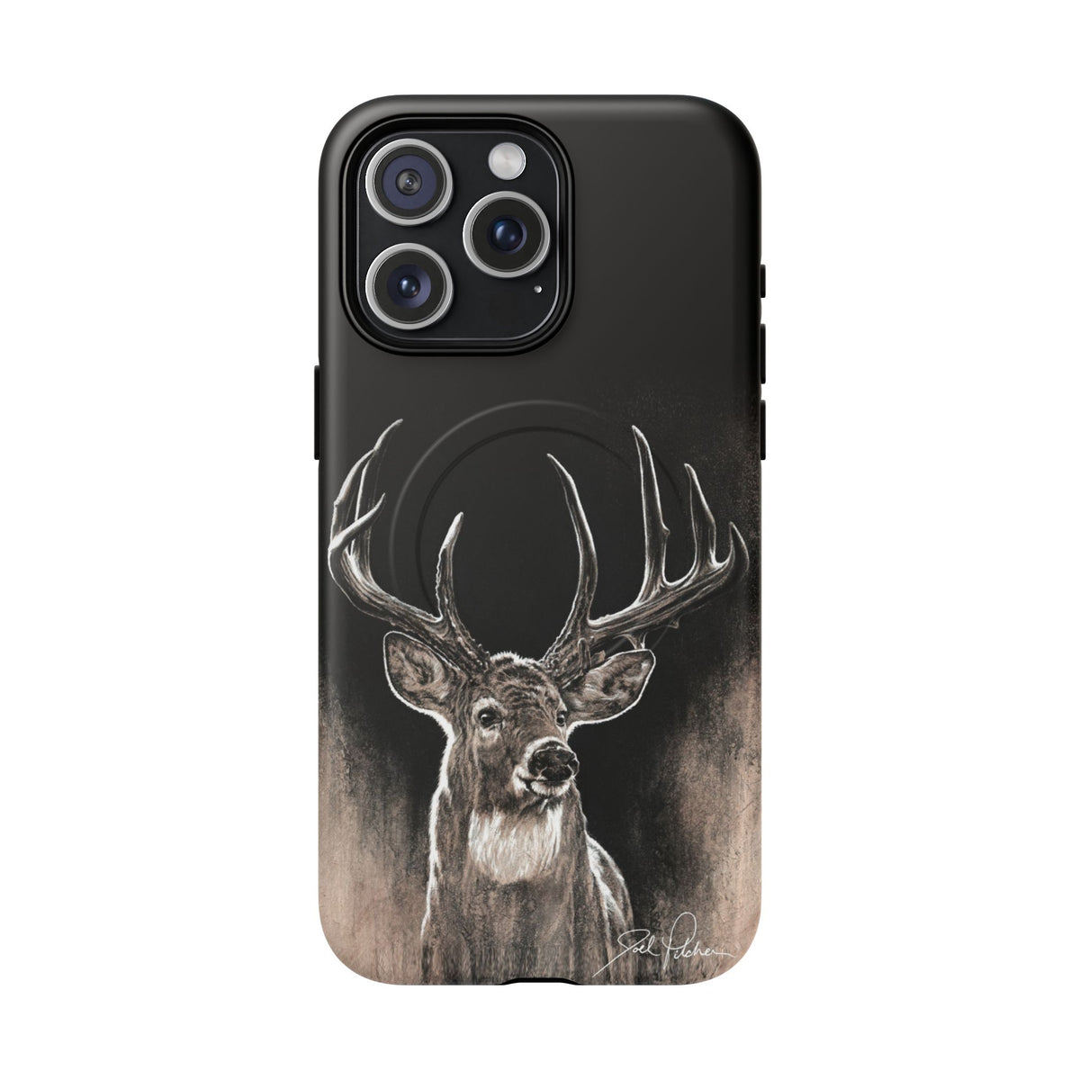 "Backlit Buck" Magnetic Tough Case