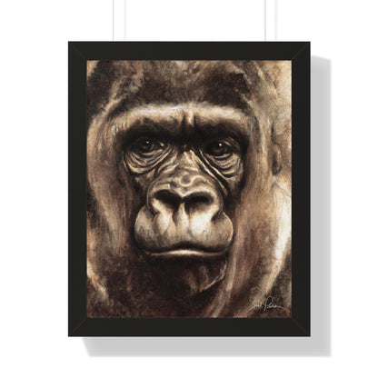 "Gorilla" Framed Paper Print