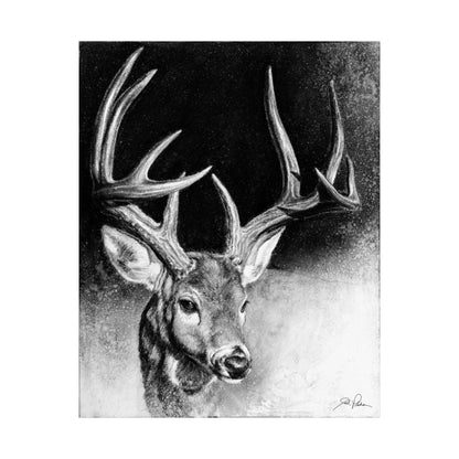 "Whitetail Buck" Premium Matte Paper Print.