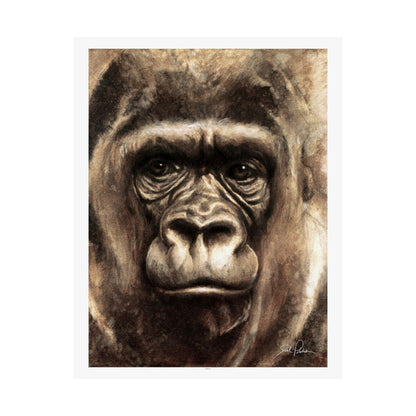 "Gorilla" Premium Matte Paper Print