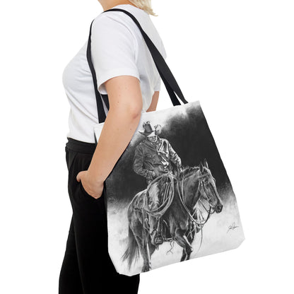 Ridin' for the Brand" Tote Bag