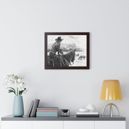 "Bridles and Braids" Framed Paper Print