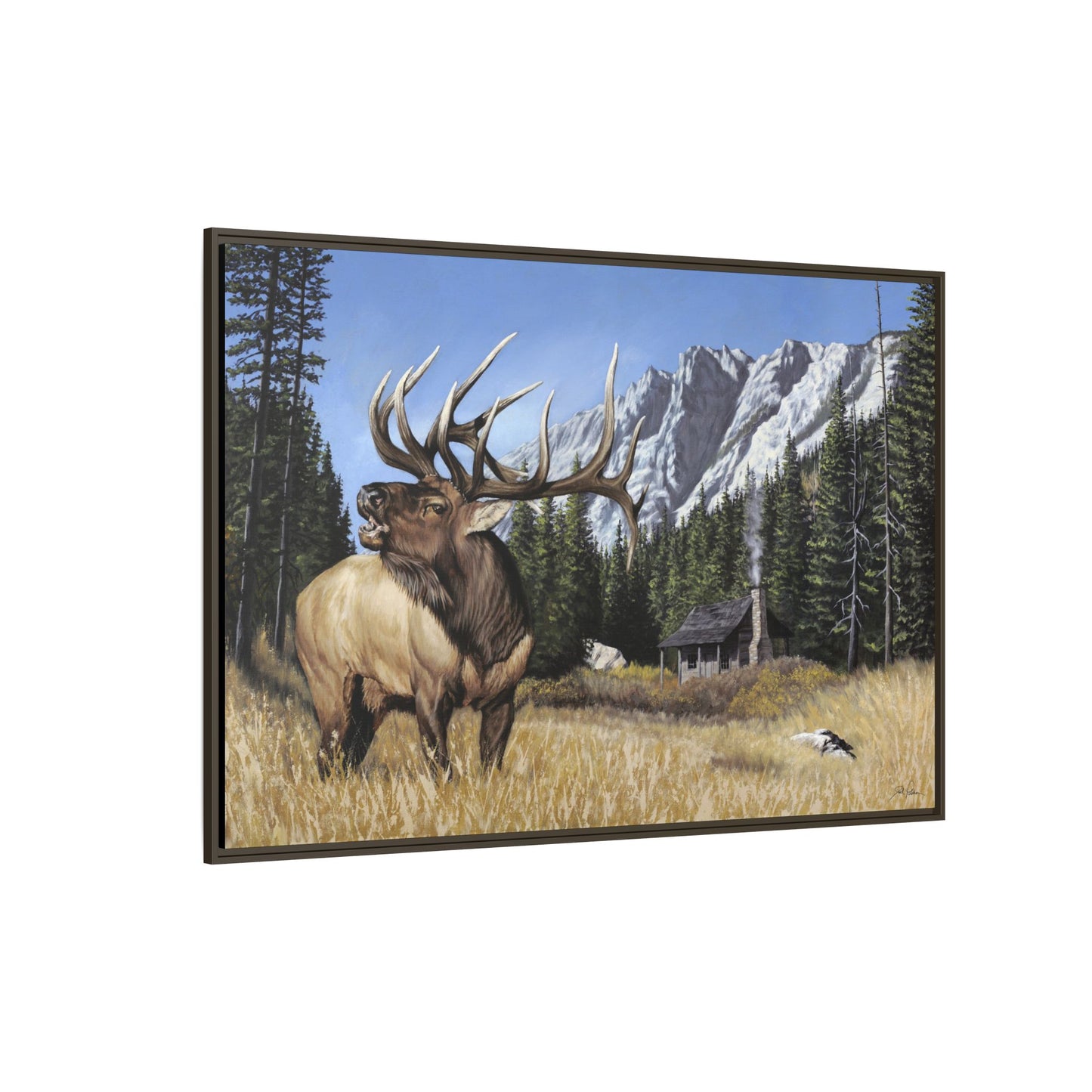 "Sanctuary" Framed Canvas