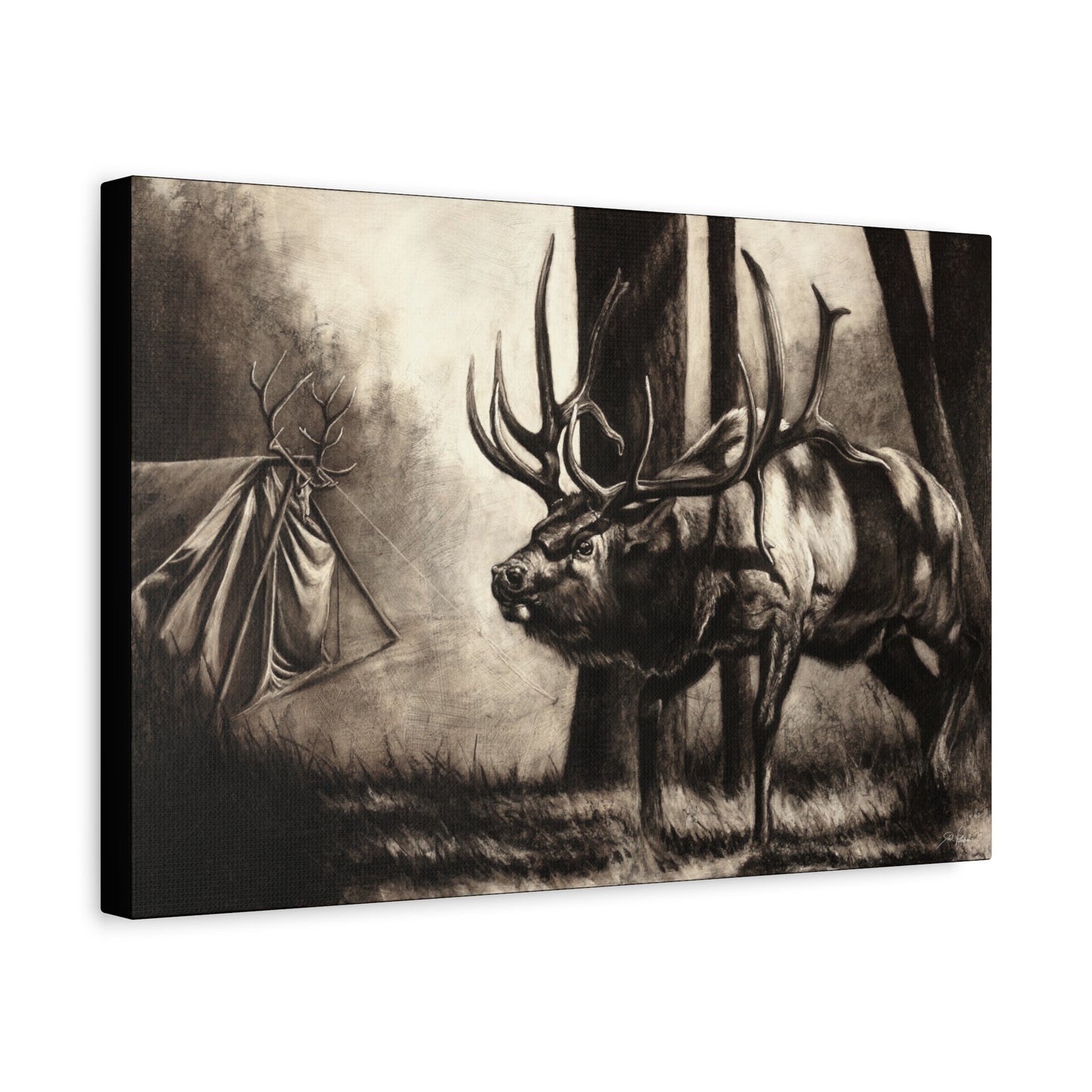 "Family Ties" Stretched Canvas