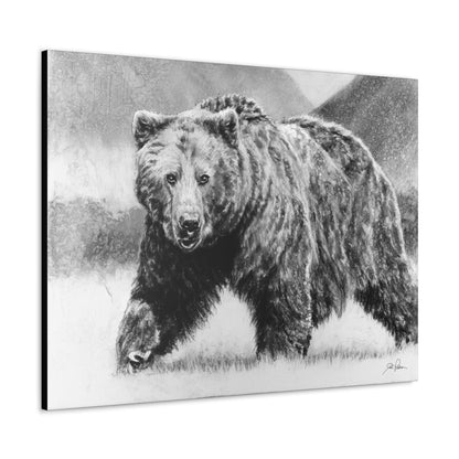 "Grizzly II" Gallery Wrapped Canvas