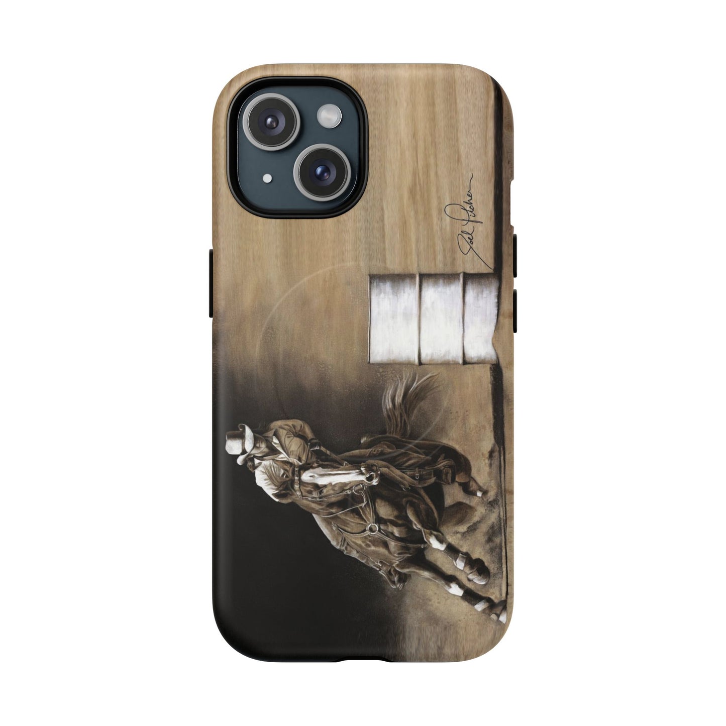 "Turn and Burn" Magnetic Tough Case