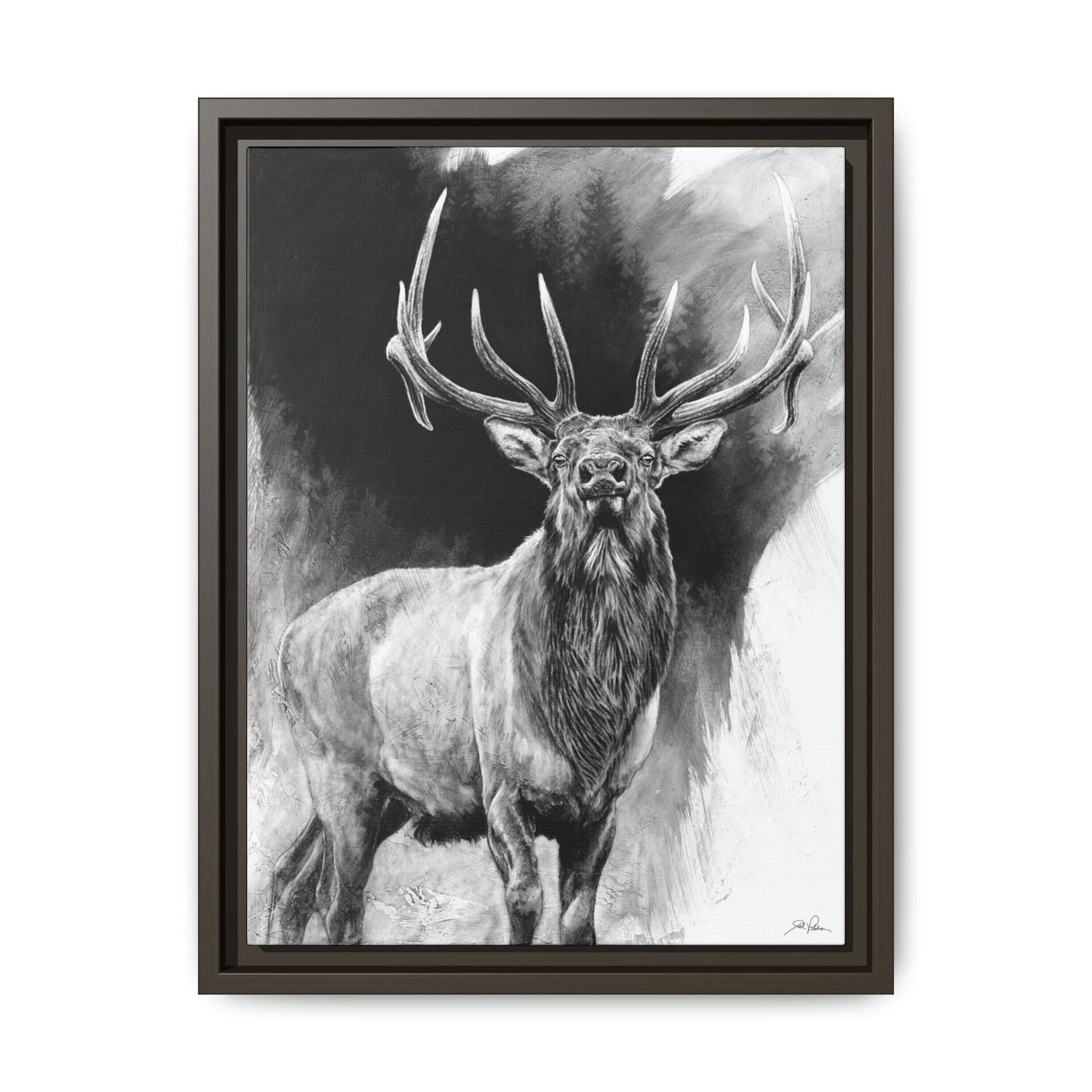 "Standing Tall" Framed Canvas