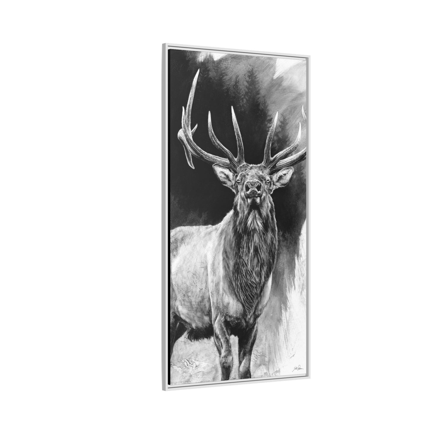 "Standing Tall" Framed Canvas