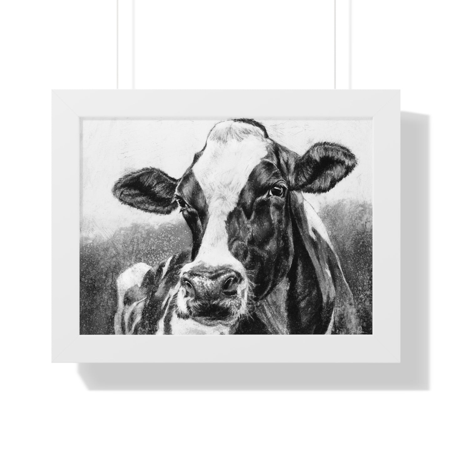 "Holstein" Framed Paper Print