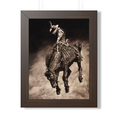 "Giddy Up" Framed Paper Print.