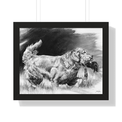 "Good Dog" Framed Paper Print