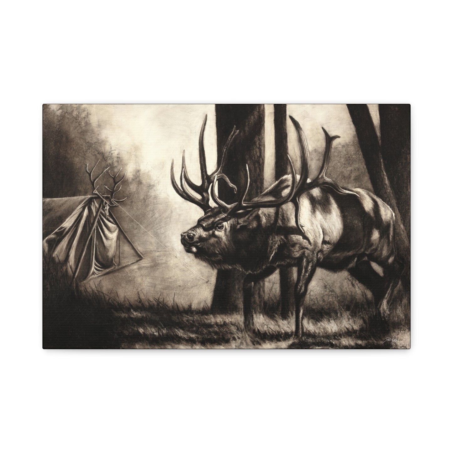 "Family Ties" Stretched Canvas