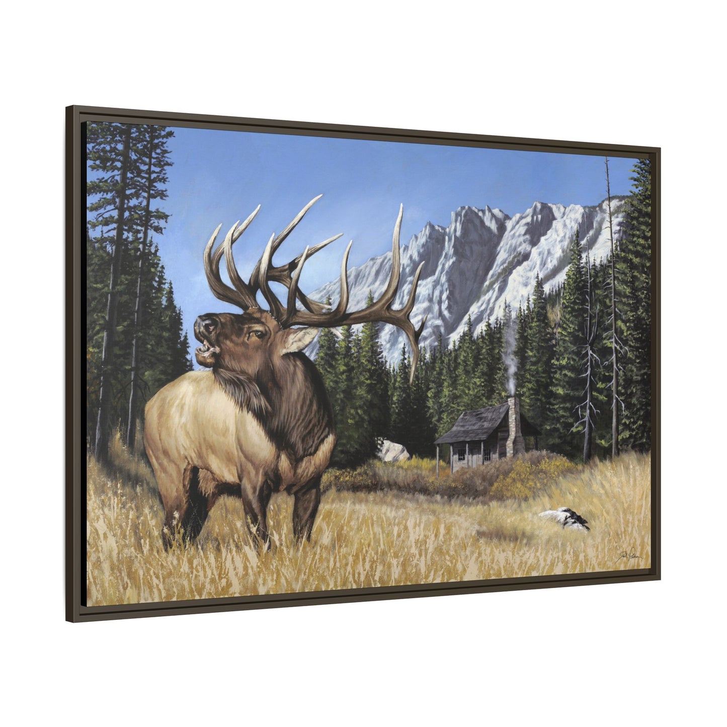 "Sanctuary" Framed Canvas