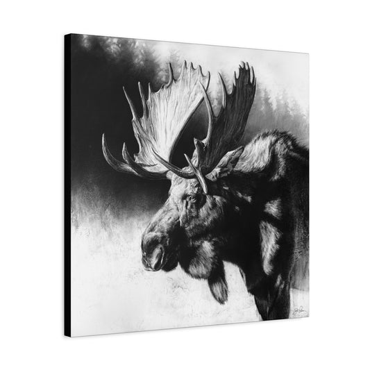 "Formida-bull" Stretched Canvas