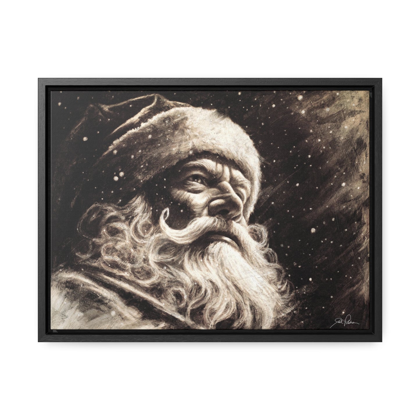 "Kris Kringle" Gallery Wrapped/Framed Canvas