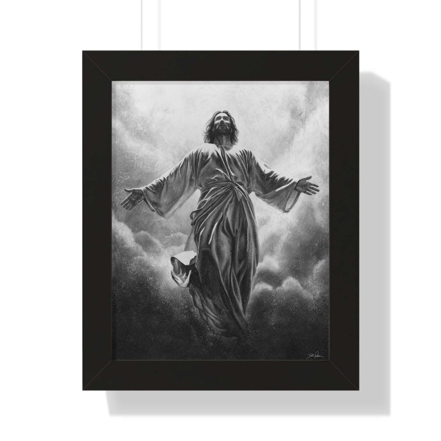 "In His Glory" Framed Paper Print