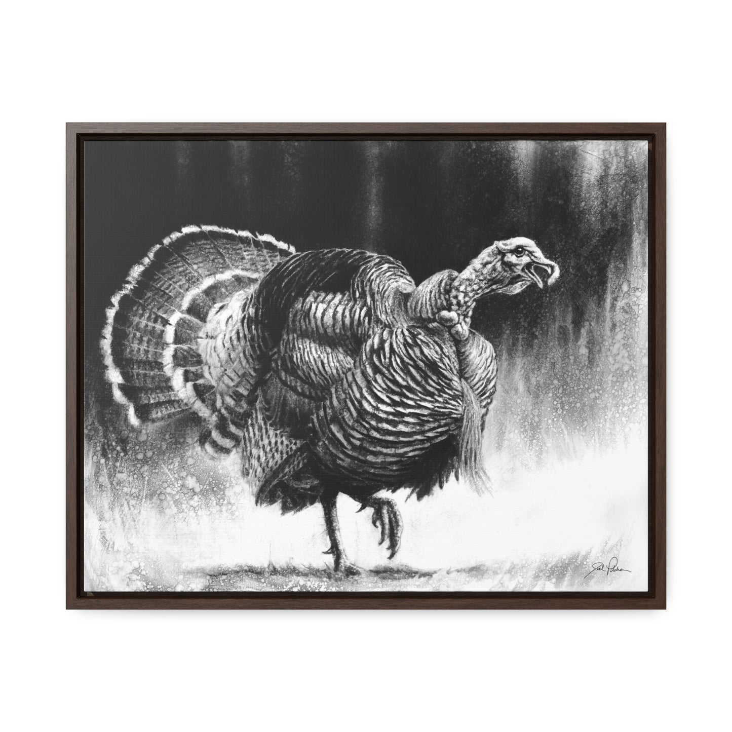 "Gobbler" Gallery Wrapped/Framed Canvas