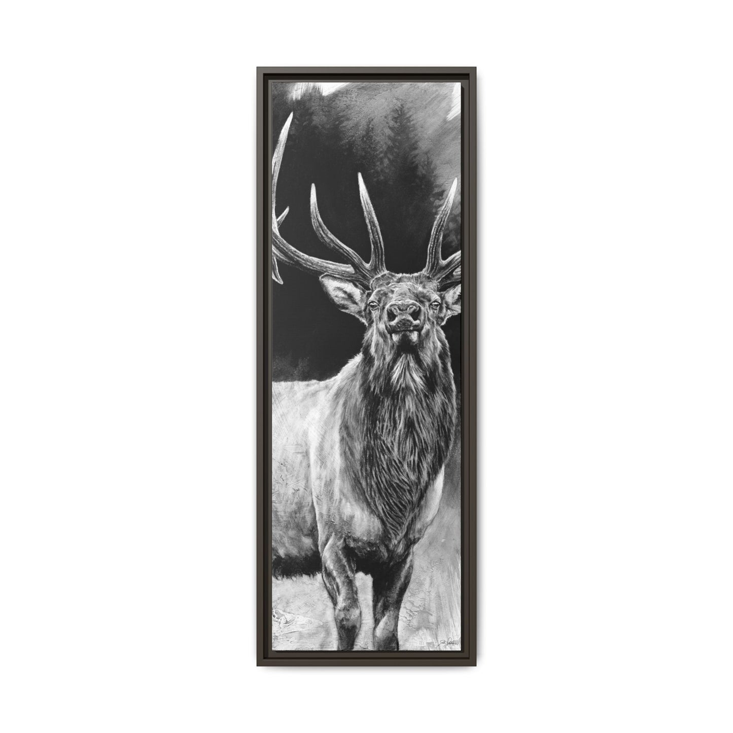 "Standing Tall" Framed Canvas