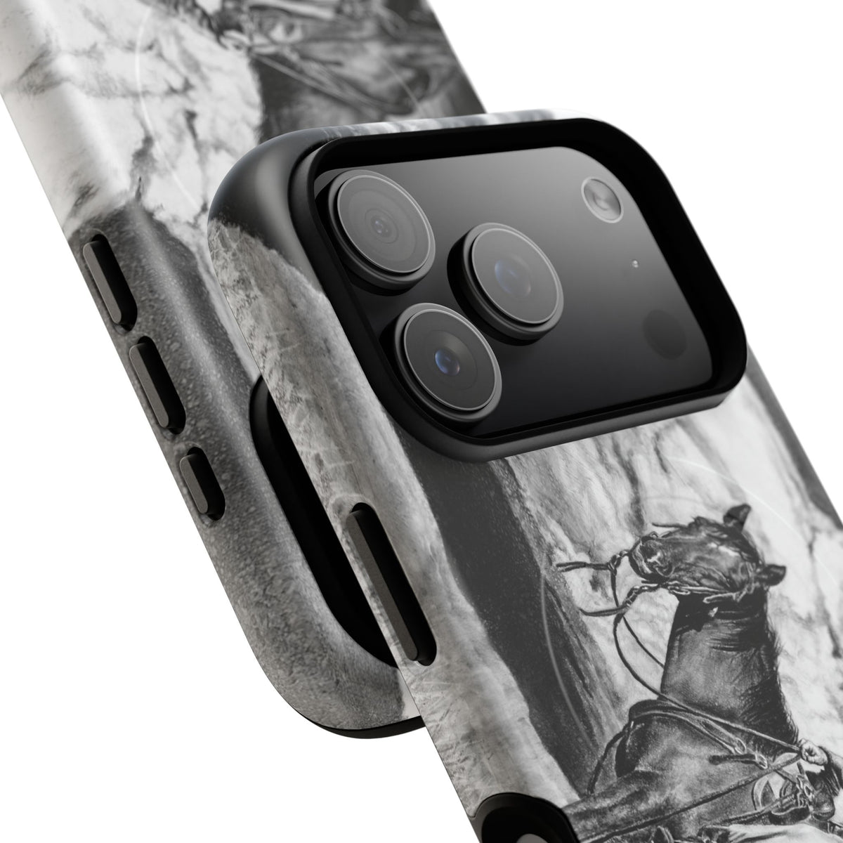 "Looking Back on the Path" Magnetic Tough Case
