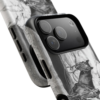 "Looking Back on the Path" Magnetic Tough Case