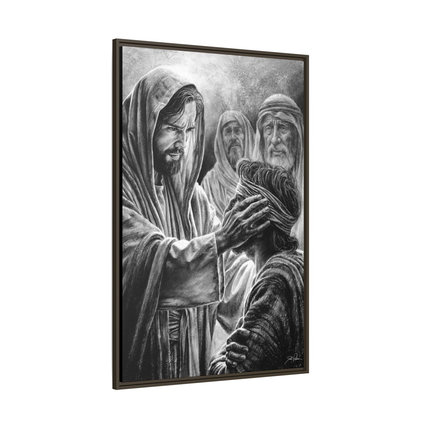 "That We May See" Framed Canvas