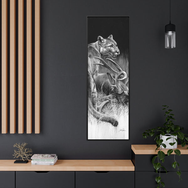 "Food Chain" 20x60 Gallery Wrapped/Framed Canvas