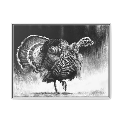 "Gobbler" Framed Canvas