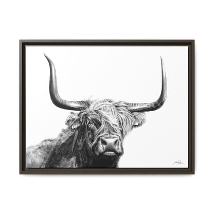 "Highlander" Framed Canvas