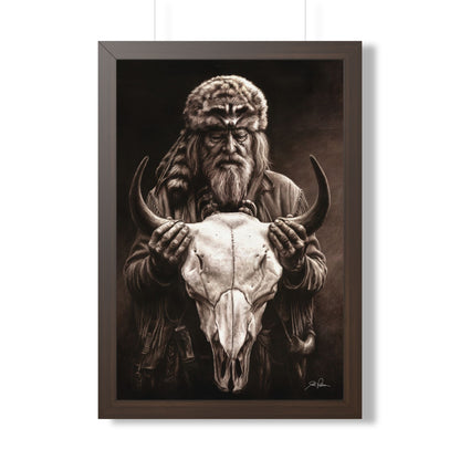 "Legends of the West" Framed Paper Print.