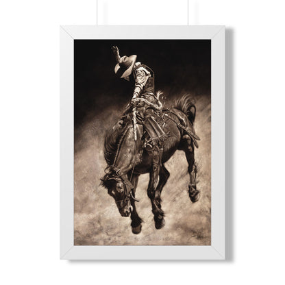 "Giddy Up" Framed Paper Print.