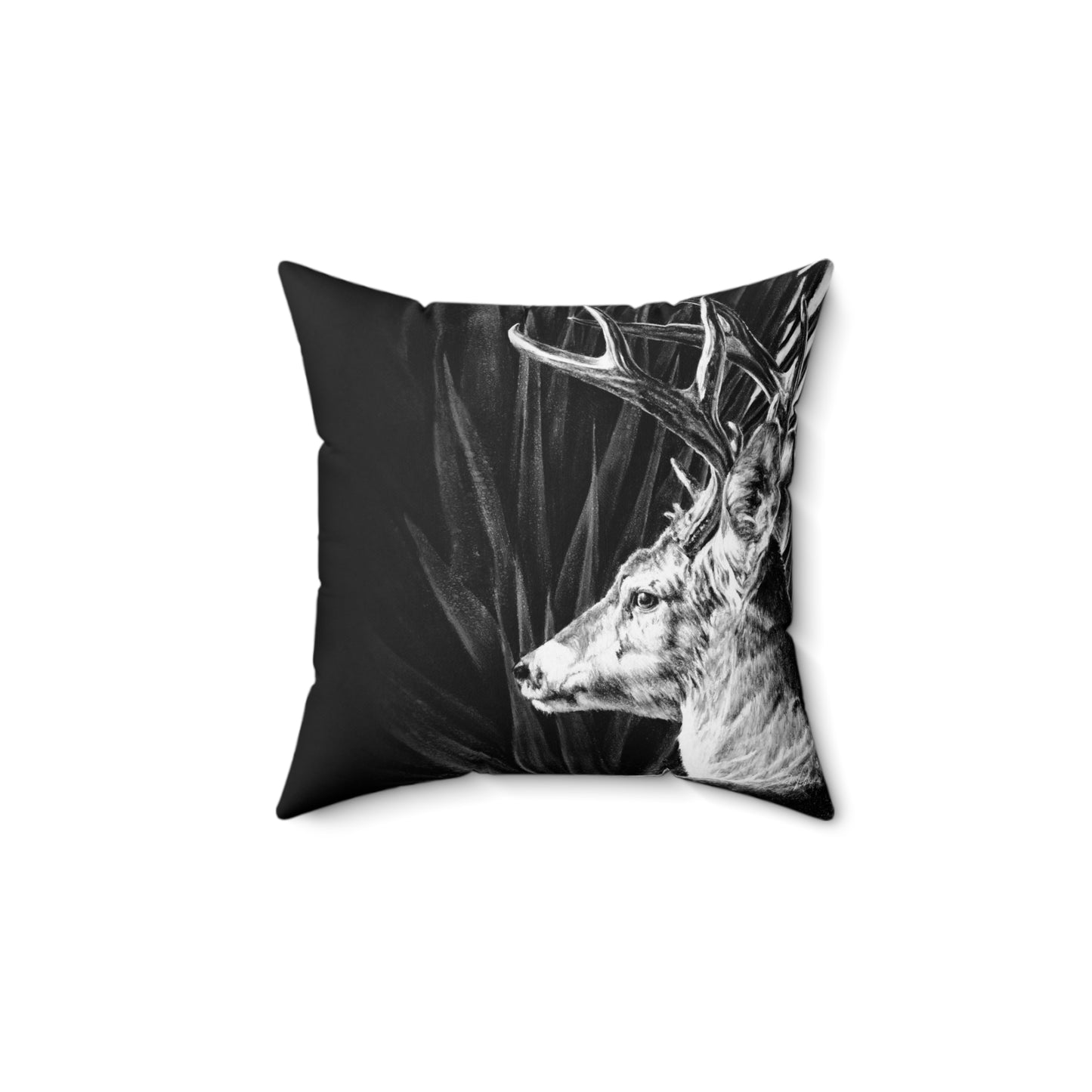 "Coues Buck" Square Pillow.