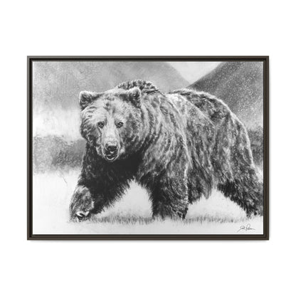 Grizzly II" Framed Canvas