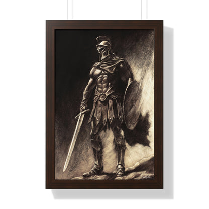 "Armor of God" Framed Paper Print