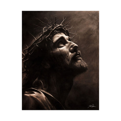 "With His Stripes We Are Healed" Premium Matte Paper Print.