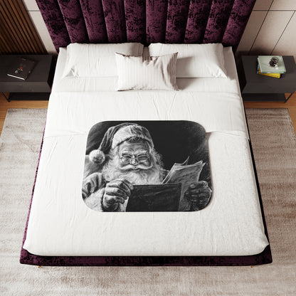 "Dear Santa" Sherpa Blanket.