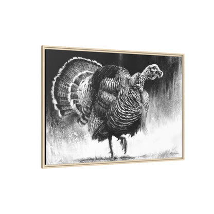 "Gobbler" Framed Canvas
