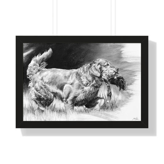 "Good Dog" Framed Paper Print