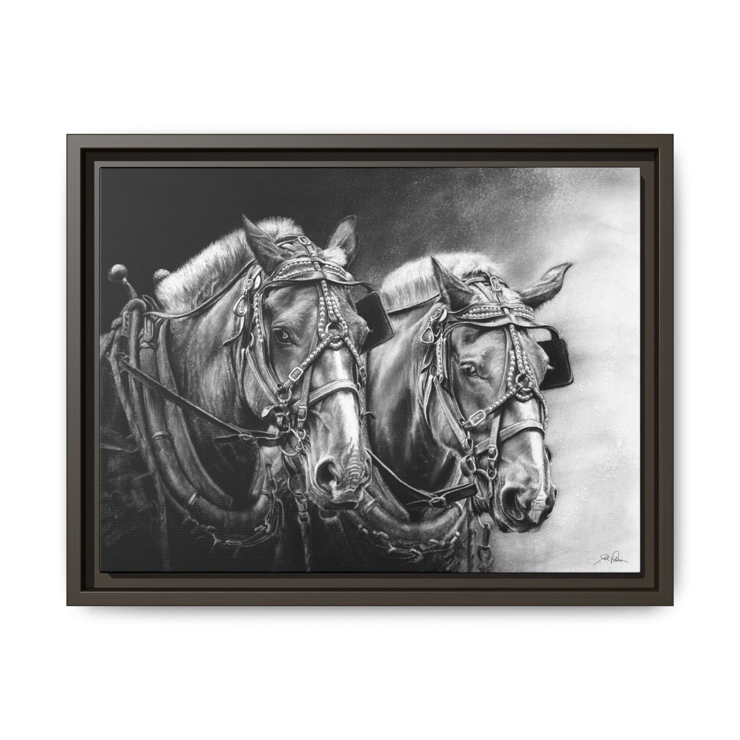 "Dream Team" Framed Canvas
