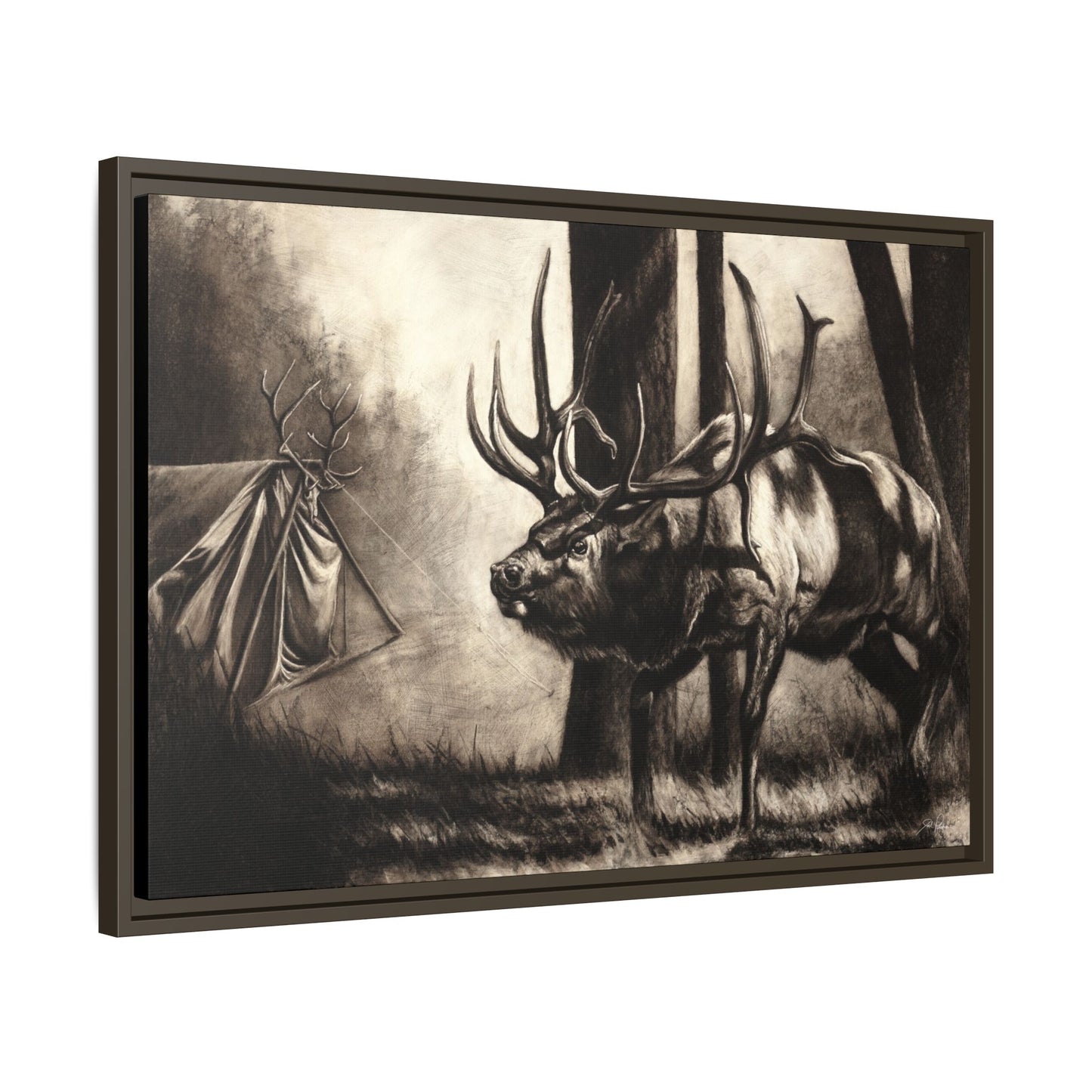 "Family Ties" Framed Canvas