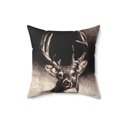 "Nice Buck" Square Pillow.